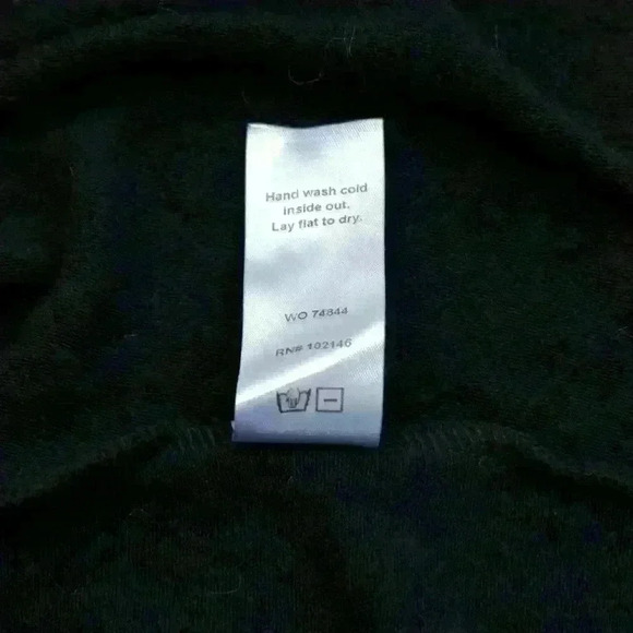 Michael Stars Black Midi A-Line Elastic Waist Stretchy Draped Skirt Size XS - Picture 6 of 6